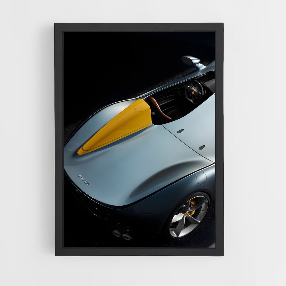 Poster Night Racer – affiche Ferrari (vue 2)